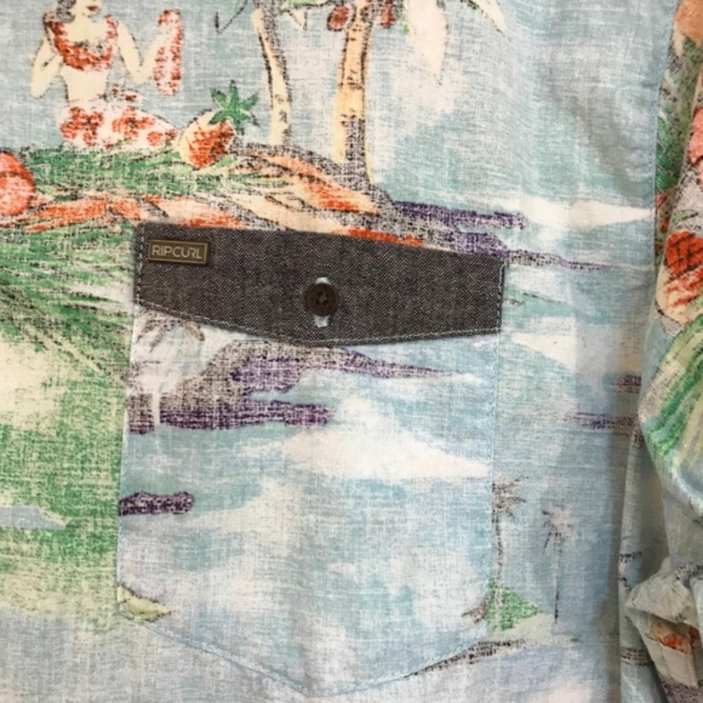 BUNDLE! 2 Casual Men's XL Short Sleeve Button Down - Picture 7 of 7